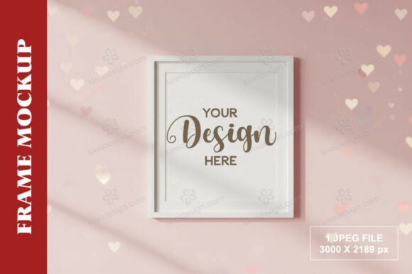 Download Valentine’s Day Wall Art Mockup 2 - Mockup Collection