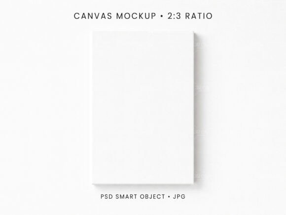 Download 2:3 Canvas Mockup Wall Art Display PSD - Mockup Collection