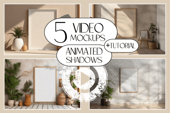 Download Frame Mockup Video Bundle PSD Mockup MP4 - Mockup Collection