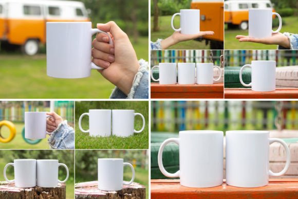 Download Bundle 11oz Mug Mockup PSD - 11oz mug mockup Collection